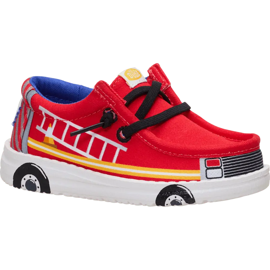 Wally Funk Toddler Firetruck - Image 5