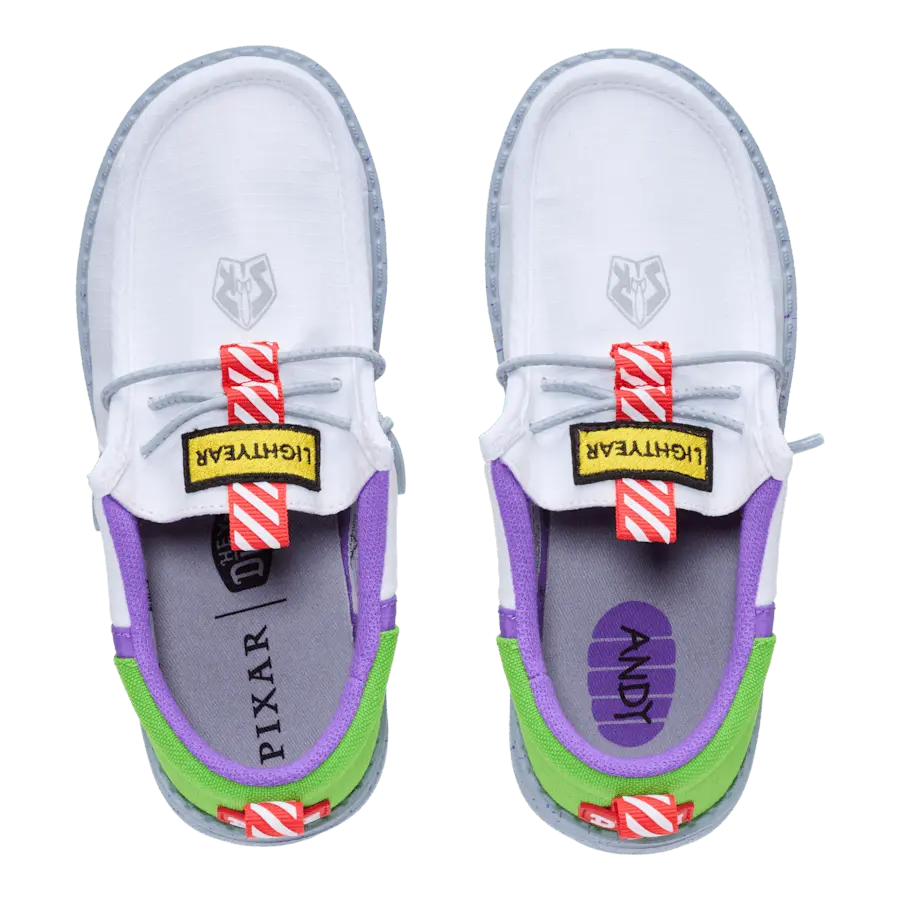 Disney X HEYDUDE Buzz Lightyear Wally Funk Youth - Crocs - Image 3