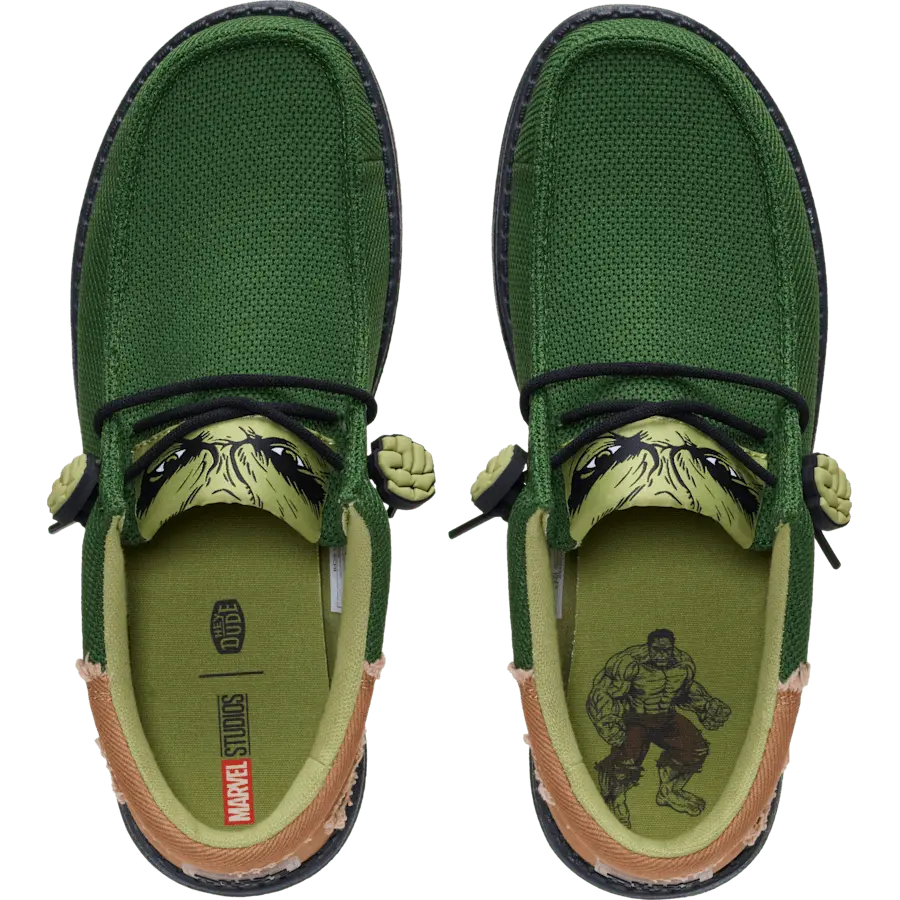 Marvel Studios x HeyDude Wally Funk Hulk - Crocs - Image 3