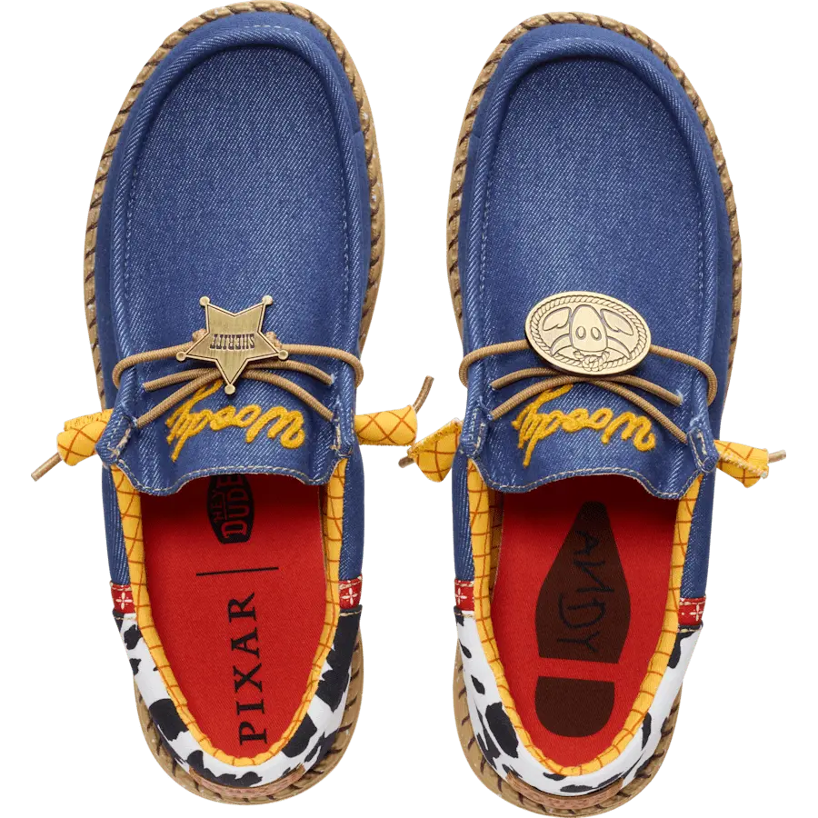 Disney X HEYDUDE Sheriff Woody Wally Funk - Crocs - Image 3