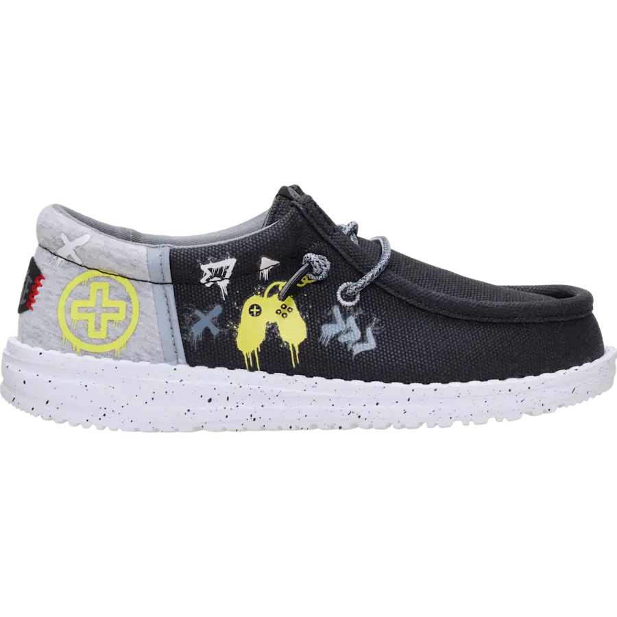 Wally Funk Youth Graffiti Gamer - Crocs